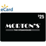 Angle View: Morton's Steakhouse $25 Gift Card (email delivery)