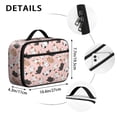 thumbnail image 6 of Multicolor Cat Pink Pattern Insulated Lunch Bag Teens,Bento School Lunch Bag for Teens for Work,Picnic or Travel 10.6x7.7x4.3 Inches,12 Can Capacity, 6 of 6
