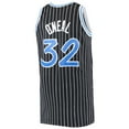 thumbnail image 3 of Men's Mitchell & Ness Shaquille O'Neal Black Orlando Magic Big & Tall Hardwood Classics Jersey, 3 of 3