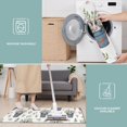 thumbnail image 6 of White Cow Flower Bucket Pattern Kitchen Rugs Sets Of 3,Kitchen Runner Rugs Non Skid Washable,Decorative Kitchen Floor Mats for Kitchen,Sink,Laundry,17"x30"+ 17"x47" + 17"x59", 6 of 6