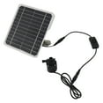 thumbnail image 1 of Kit de Bomba de Agua de Fuente Solar, Kit de Bomba de Agua Solar de 50 W Salida de Agua Grande Para Tanques de Pescado para Estances Pequeños, 1 of 7