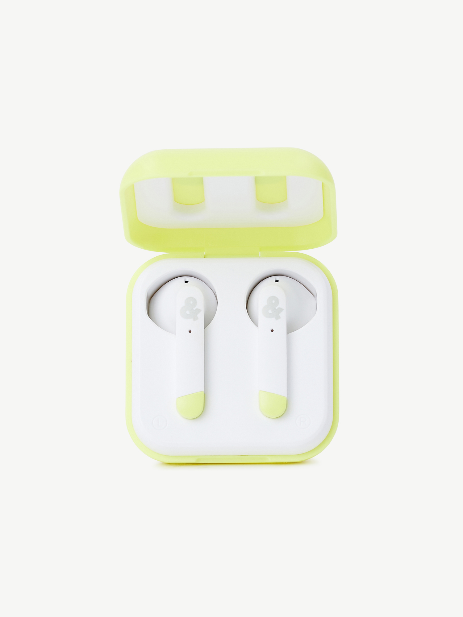 Love & Sports Bluetooth Wireless Earbuds and Charging Case, Neon Lime - image 5 of 5