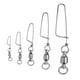 thumbnail image 5 of Giratorio de Pesca kusrkot 20 piezas rodamiento de bolas con cierre 4 #, 5 of 7