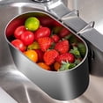 thumbnail image 5 of Stainless Steel Sink Drain Strainer Basket, Multifunction Sink Strainer Colander Kitchen Food Catcher For Filter Kitchen, 5 of 5