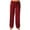 Red, variant on Ladies Casual Pants Ladies Fashion Casual Plaid Loose Sport Plaid Pajama Pants Plaid Pajamas Baggy Pants Women Green S