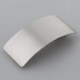 thumbnail image 1 of Pinza de pelo Hugo con pasador francés automático curvo de Metal a la moda horquilla grande para cola de caballo Plata, 1 of 6
