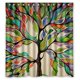 thumbnail image 1 of ABPHQTO Árbol de la vida Cortina de ducha Cortina de ducha impermeable 160x180 cm, 1 of 2