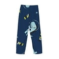 thumbnail image 5 of Disketp Space Dinosaur Men'S Pajama Pants - Ultra Soft Fleece Sleep And Lounge Pants (Size: S-Xxl), 5 of 9