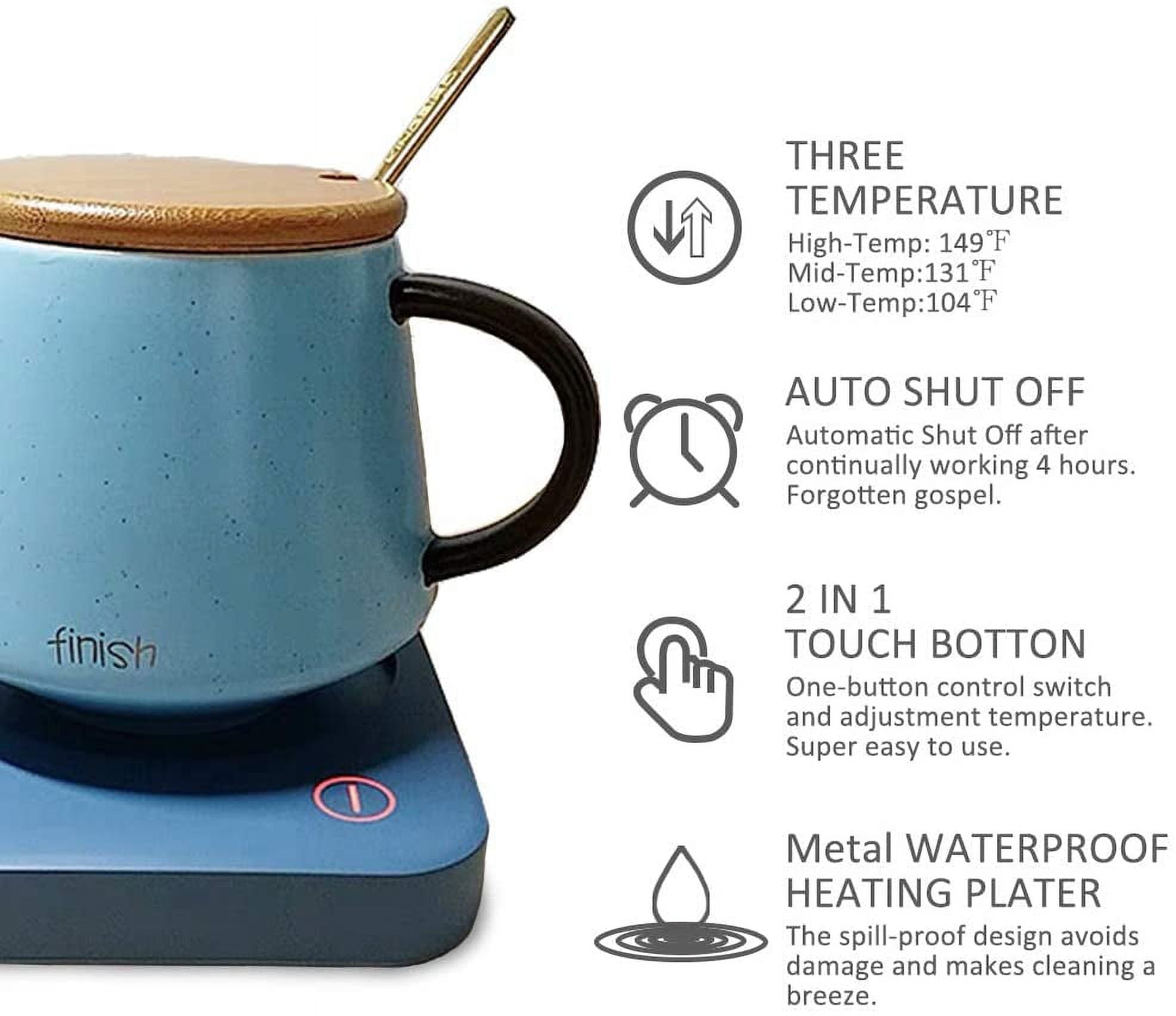 Vobaga VOBAGA Coffee Mug Warmer & Cup Set, Electric Beverage