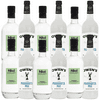 Nkd Distillery Tequila 6 Pack Alternative Premium Non-Alcoholic Spirit 750 ML Bottles w 6 Pack Owen’s Mixers Margarita Mix 750 ML Bottles - A