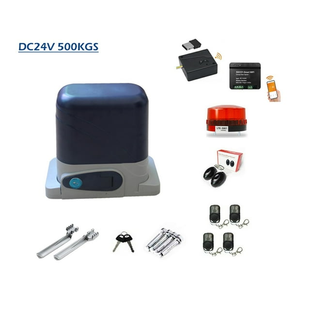 800KGS Residential Automatic Sliding Gear Rack Drive Electric Door Operator With Remote For Opener App Control ,Free Your Hands
