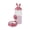🍒 Pink_New#4849, variant on Hanging Pet Water Dispenser Automatic Cage Water Feeder for Rabbits Cats Dogs, Large Capacity No-Drip Transparent Bottle, Wall Mount Plastic, Yellow Pink Green