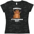 thumbnail image 3 of Inktastic Finally it's Groundhog Day Women's T-Shirt, 3 of 5