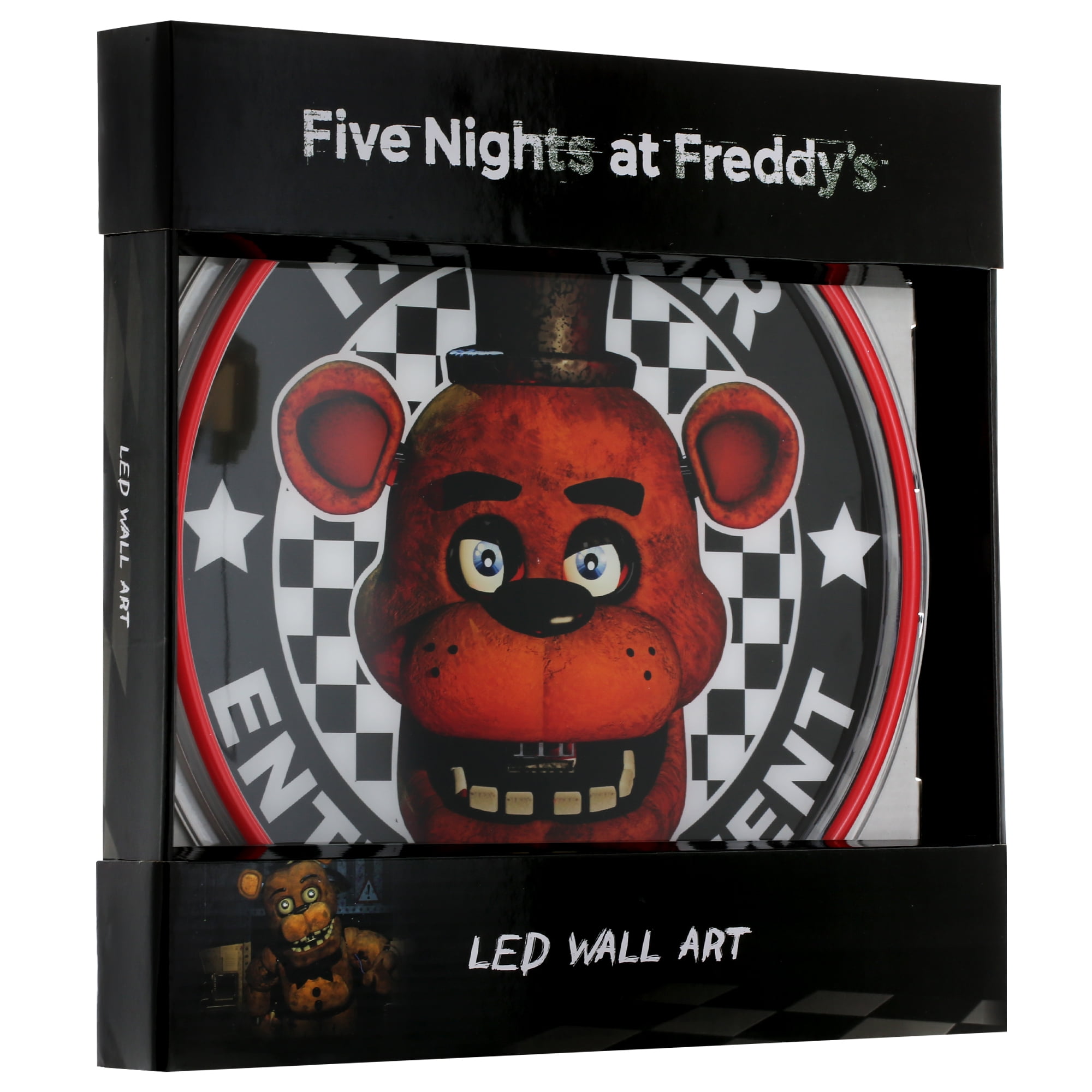 Five Nights at Freddy's LED Wall Decal, 12" x 12", for Teens and Adults