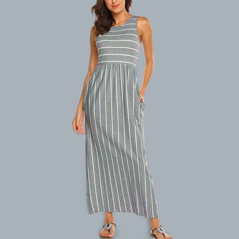 grey knit sleeveless dress Delilah Gray Asymmetric Draped Sleeveless Dress in wool Blend Knit –  fbrq.com main image 0