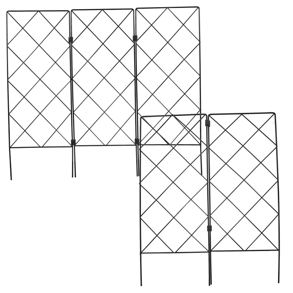 WHAMVOX  5 Pcs Plant Support Garden Stakes Gardening Bracket
