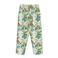 thumbnail image 3 of Lsque Meadow Plants And Butterflies Print Women's Pajama Pants, Lounge Pant - Comfortable Home Wear,Elastic Waistband, Stylish Design-XX-Large, 3 of 9