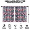 thumbnail image 2 of Blackout Kids Curtains,Colorful Geometric Pattern Childrens Insulated Curtains Set Of 2,Bedroom Essentials,Toddler Room Decor 42x54in(106x137cm), 2 of 5