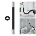 thumbnail image 4 of Extensor de grifo flexible de 360  degree Tubo de extensión flexible Grifo de agua 50 cm negro, 4 of 9