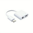 thumbnail image 1 of 3.5mm Audio Headphone Converter For Iphone, Headphones Jack Adapter, 1 of 4