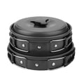 thumbnail image 1 of Travel Cookware,8Pcs/set Portable Outdoor Travel Camping Cookware Outdoor Cookware Custom Engineered, 1 of 8
