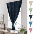 thumbnail image 1 of Magic Sticker Star Print Shading Reducing Blinds Blackout Curtain Printing Window Drapes Living Room Noise Reducing Blinds, 1 of 8