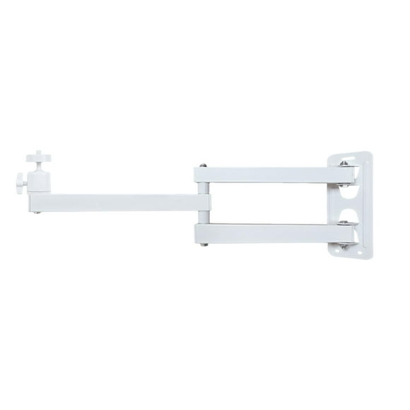 Soporte de pared plegable para proyector, tamaño de tornillo de 1/4", estante para proyector para oficina S