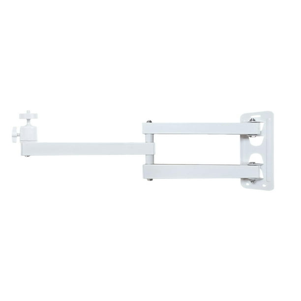 Soporte de pared para proyector, soporte de metal ajustable y resistente con 1/4" M