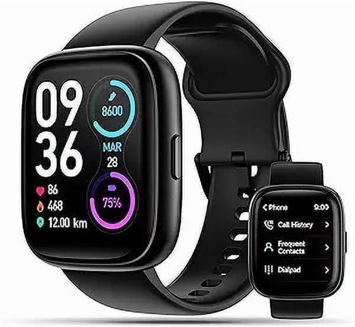 "DECHOYECHO Smart Watch, 1.83"" Touch Screen, Alexa Built-in, IP68 Waterproof, Fitness Tracker, 100 Sports Modes"