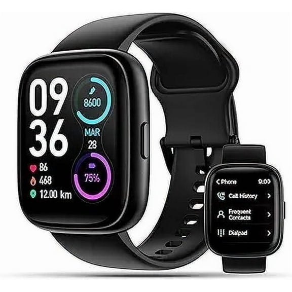 "DECHOYECHO Smart Watch, 1.83"" Touch Screen, Alexa Built-in, IP68 Waterproof, Fitness Tracker, 100 Sports Modes"