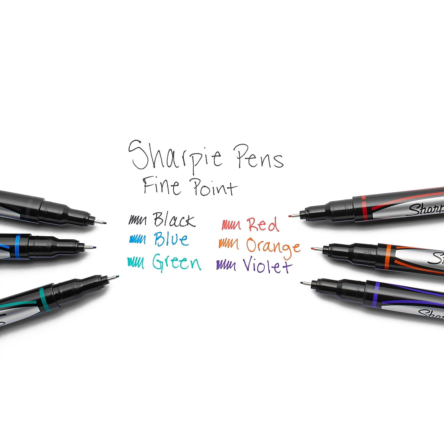 Sharpie Pen Permanent Fine Point 12/BX Blue 1742664DZ