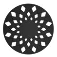 thumbnail image 1 of Washranp Silicone Trivet Mat,Heat Resistant Non-slip Modern Round Hollow Shape Hot Pads for Kitchen, 1 of 4