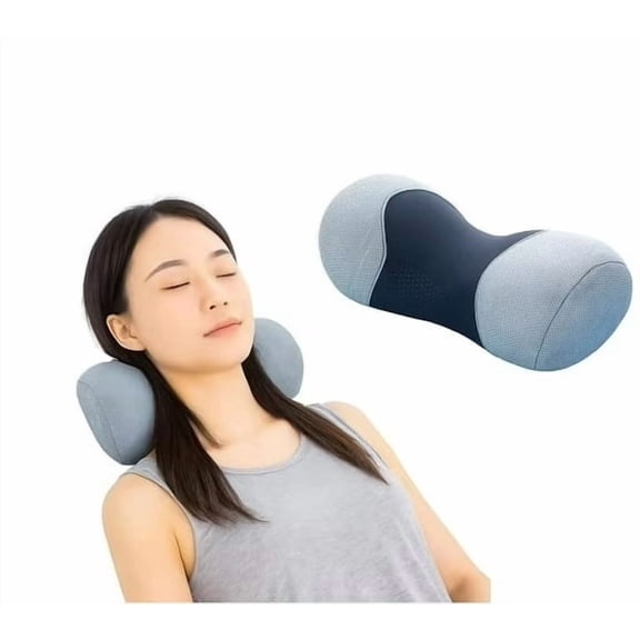Small Neck Roll Pillow, Use for Neck Pain, Muscle Pain, Shoulder Pain Relaxer Foam Pillow