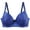 Blue, variant on Underwire Bra for Women, Full Coverage E-Cup, Plus Size, Nylon, Uplift and Anti-Sagging, Maternity and Daily Wear