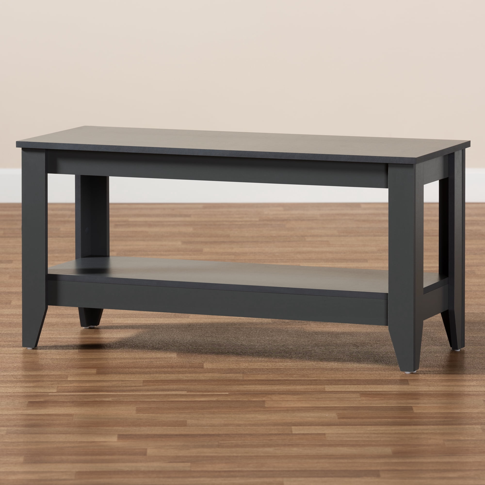Baxton Studio Elada Modern and Contemporary Grey Finished Wood Coffee Table, Gray