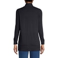 thumbnail image 2 of Lands' End Women's Tall Long Sleeve Open Long Cardigan Sweater, 2 of 3