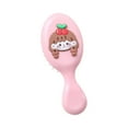 thumbnail image 6 of Happydeer Girls Mini Hair Brush Soft Bristles Scalp Massage Cartoon Vegetable Animal Portable Hair Detangling Styling Comb Kids Hairdressing Tools Birthday Gift, 6 of 13