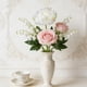 thumbnail image 4 of Pack de 6 flores de crisantemo artificial, adornos de jardín de plástico para decoración interior y exterior, arreglo floral artificial blanco y amarillo para bodas y fiestas, 4 of 7