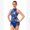 Blue, variant on IBTOM CASTLE Women Star Sequins Fringe Tassel Cami Leotard One Piece Bodysuit Latin Jazz Dance Acrobat Rave Costume XS Blue