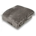 thumbnail image 3 of Sun Yin Velvet Plush Solid Blanket Collection, 3 of 4