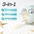 thumbnail image 6 of aphouse Light In-Wash Scent Booster Beads, No Heavy Perfumes, Ocean Breeze Scent, 2-in-1 Freshness + Gentle Stain Defense for Laundry, HE Safe, 24 oz, 6 of 9