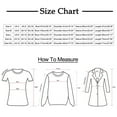 thumbnail image 3 of Aayomet Workout Tops Women's Casual Loose Fit Tunic Tops Long Sleeve Comfy Sweatshirts Pullover T-Shirts Blouses,White M, 3 of 3