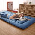 thumbnail image 2 of Garvee Japanese Futon Floor Mattress, Sleeping Mattress for Floor, Tatami Mat, Roll Up Mattress Camping Mattress Pad, 2 of 7