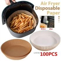 Air Fryer Disposable Paper Liner Air Fryer Natural Parchment Paper Non-Stick Air Fryer Liners