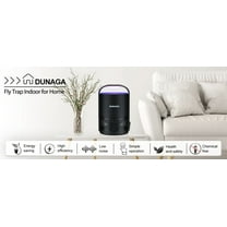 360° LED Insect Trap with Quiet Fan – USB Powered, Odor-Free Indoor Bug Light for Home & Travel