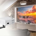 thumbnail image 5 of Mini Projecteur Mural, 20 cm Acier au Carbone avec Vis M4, 5 of 5