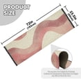 thumbnail image 5 of Yayeee Runner Rug for Bedroom 2'x6' Machine Washable Hallway Non Slip Mat, Soft Pink Pattern, 5 of 8