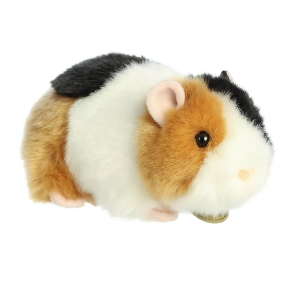 Aurora - Small Multicolor Miyoni - 7.5" American Guinea Pig - Realistic Stuffed Animal