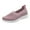 Pink, variant on Women's Sneakers On Breathe Mesh Walking Shoes for Women Fashion Comfort Flat Loafers