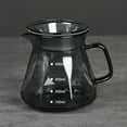 thumbnail image 6 of Heat Resistant Coffee Server Kettle Coffee Brewer with Handle Lid Coffee Pot 450ml, 6 of 8